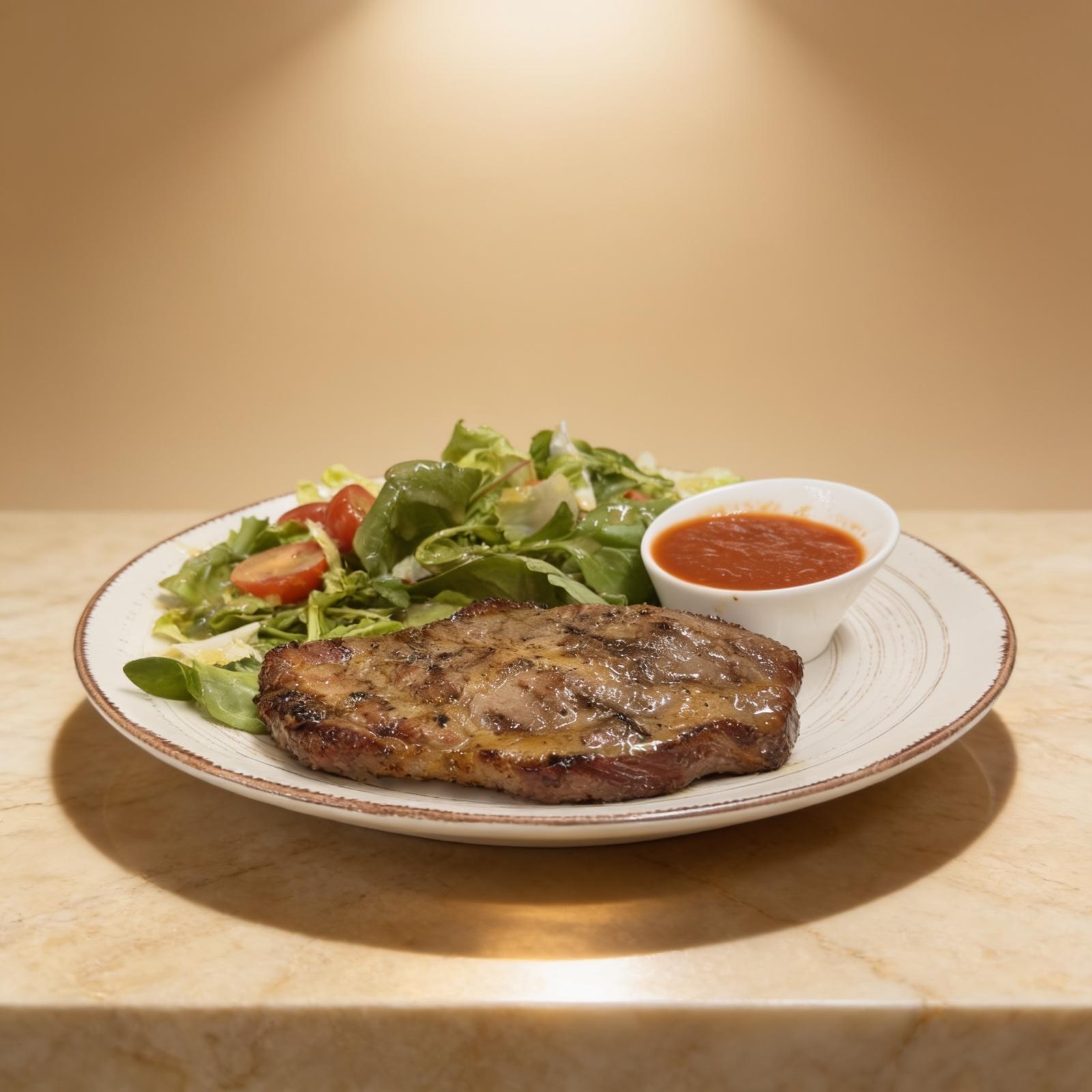 Braised Pork Steak